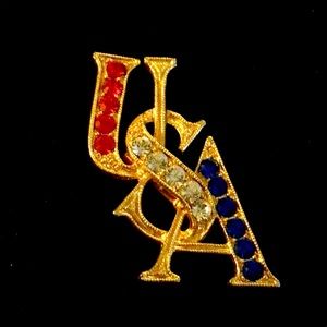 USA Pin Brooch